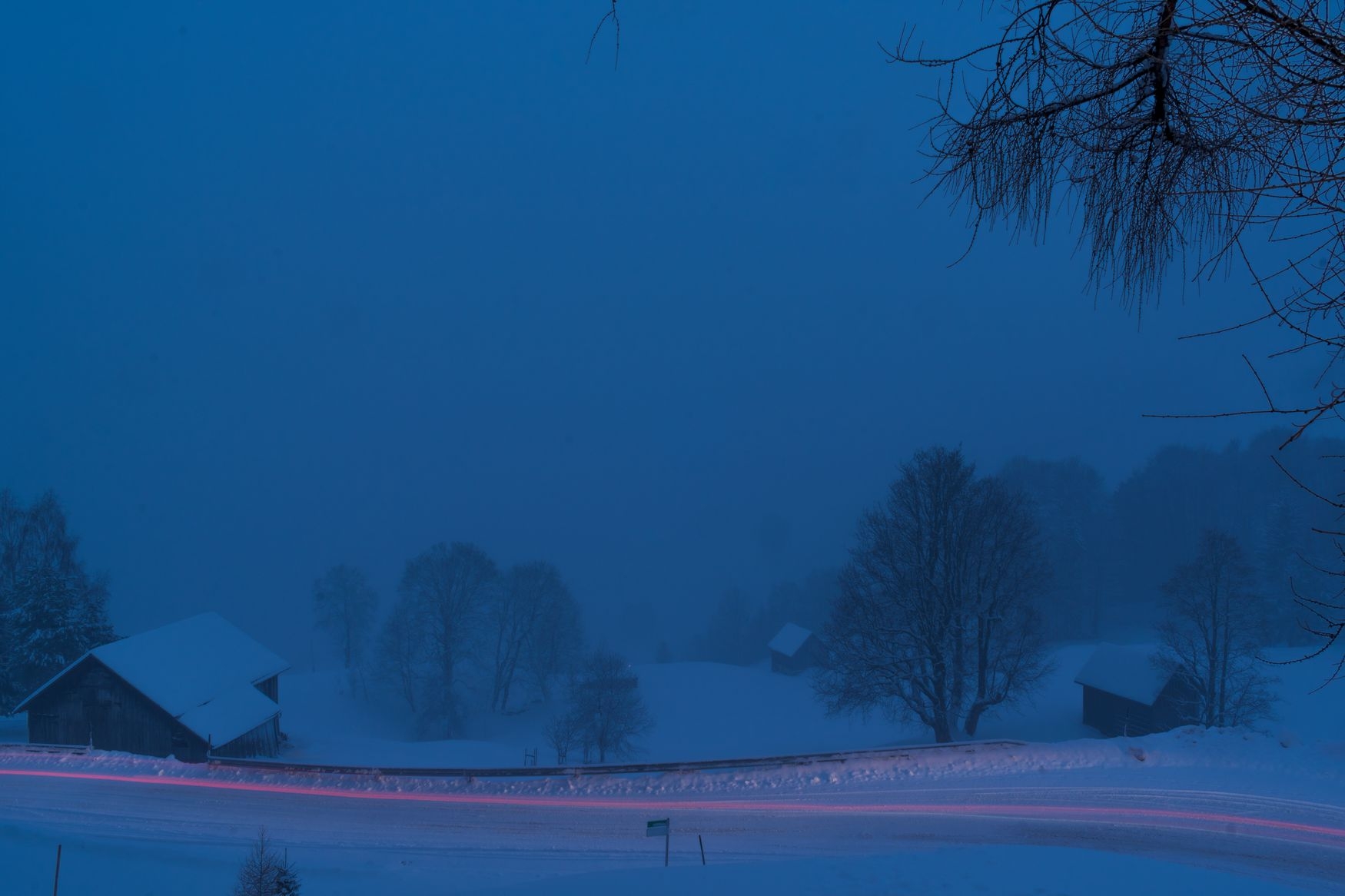 Laterns at Blue Hour